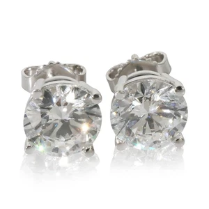 Ohrringe 3,04 ctw Weißgold Lab-gezüchteter Diamant - Bild 1 von 3