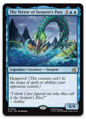 The Terror of Serpent's Pass #225 (NM) TLE Magic MTG - Image 1 of 2
