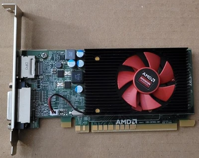AMD RADEON R5 340X 2GB GDDR3 PCIE DVI & DISPLAY PORT FULL HEIGHT BRACKET - Image 1 of 2