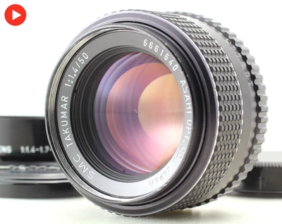 Pentax SMC Takumar 50mm f1.4 MF Standard Lens for M42 From JAPAN [MINT w/ Hood] - Image 1 of 4
