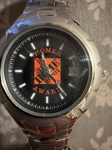 Fossil Home Depot Homer Award silberfarbenes Edelstahlband unbenutzt - Bild 1 von 9