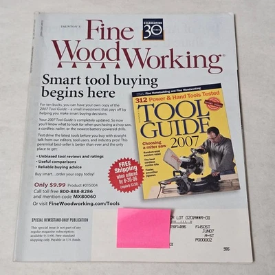 Taunton's Fine Woodworking Magazine No. 186 October 2006 Essential Router Bits - Image 1 of 3
