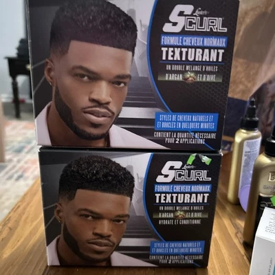 2 KITS LUSTER'S S-Curl TEXTURIZADOR FUERZA REGULAR 4 APLICACIONES ACEITE DE ARGÁN OLIVA CABELLO  Foto 1 de 3