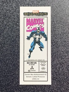 2022 Marvel Beginnings Vol 2 S1 Corner Box 🔥 VENOM ePACK Achievements 🔥 - Bild 1 von 2