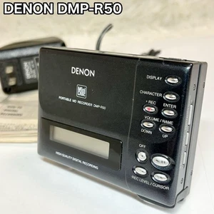 Denon Dmp-R50 Md Walkman Lettore Minidisco Ricambi/Riparazione Audio Portatile Vintage Md - Foto 1 di 10