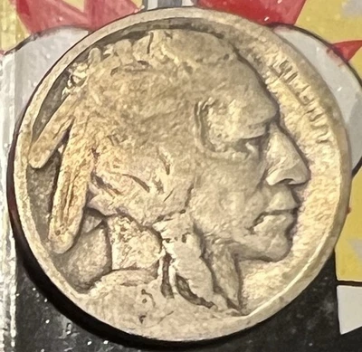 Original 1916P Buffalo Nickel - Image 1 of 3