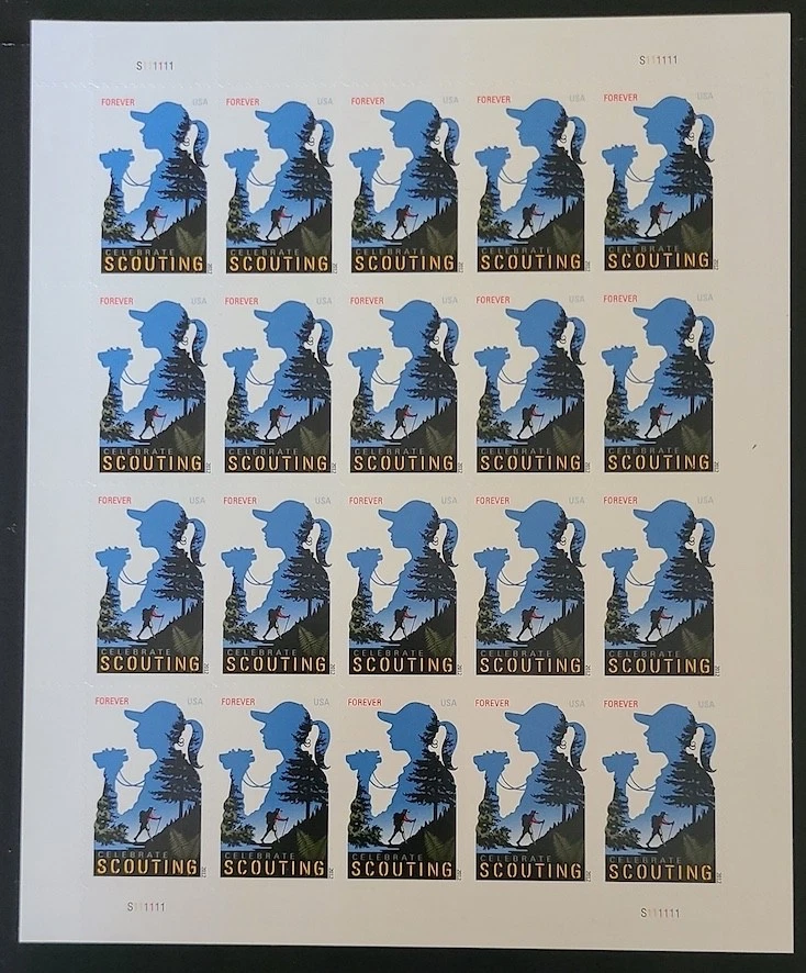 US 2012 #4691 Forever Celebrate Scouting sheet of 20 MNH - Image 1 of 1