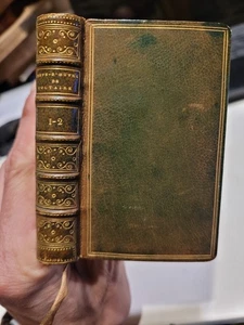 Dramatische Meisterwerke von Voltaire 2 Bände in 1 Band.. Miniatur . 1825 - Bild 1 von 6