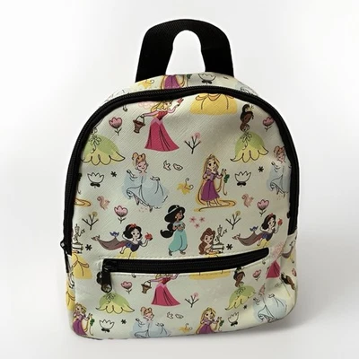 Mini Mochila Princesa Disney de Bioworld - Estampado Princesa Chibi, Cuero Sintético Foto 1 de 4