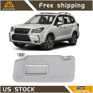 Left Driver Side w/ Mirror Sun Visor 92011SC033LO For Subaru Forester 2009-2013 - Picture 1 of 7