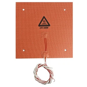 235x235mm Taille 24V/220W pour Imprimante 3D Ender-3 CR-10 Pièces Hot Bed Pad - Photo 1/8