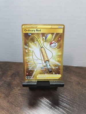 Ordinary Rod - 215/202 - Secret Rare - Sword & Shield Base Set - [NM] - Image 1 of 2