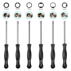 8pz Strumento Regolazione Carburatore -Cacciavite Erbacce D3P7 Kit D4S4 - Foto 1 di 11