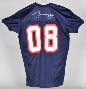 Nike Mirage Las Vegas Football Jersey Mens L Large Blue 08 - Picture 1 of 4