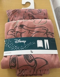 TU MÄDCHEN DISNEY BAMBI WEICHER WEIHNACHTEN LANGARM/BEIN PYJAMA 2-3 JAHRE NEU MIT ETIKETT - Bild 1 von 15