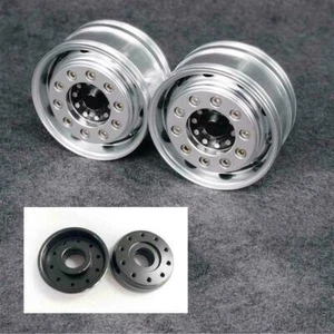 LESU Front Wide Wheel Hub for 1/14 Tamiye Model Axle RC Tractor Truck Bearing - Picture 1 of 7