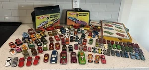 Vintage 1960’s-Early 80’s Hot Wheels, Lesley, TootsieToy & 3 Collectors Cases.  - Picture 1 of 24