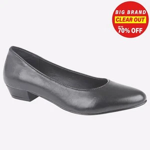 Mod Comfys Freya Womens MEMORY FOAM Formal Dress Fashion Shoes Black - Picture 1 of 2