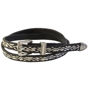 Real Silver Thread Cowboy Hat Band Toquilla De Hilo De Plata Ley 95 Original 26” - Picture 1 of 1