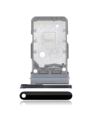 Dual Sim Card Tray Compatible For Samsung Galaxy S21 Plus (Phantom Black) - Image 1 of 2