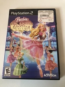 Barbie 12 Dancing Princess Sony PlayStation 2 PS2 Game - Picture 1 of 2