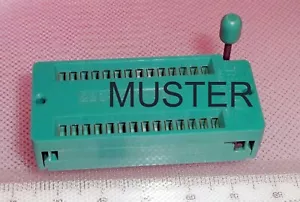 Zif Nullkraftsockel IC Fassung 16-Pin DIL-16 - Bild 1 von 3
