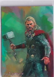 Thor Artist Signed Giclee Print Card #51 51/50 2024 Chris Hemsworth - Picture 1 of 2