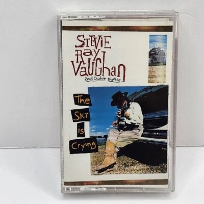 Stevie Ray Vaughan The Sky Is Crying Cassette w/ Double Trouble 1991 Texas Blues - Image 1 of 3