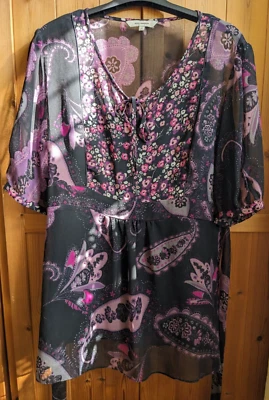 John Rocha Tunic - Size 14 - Top. Excellent Condition - Image 1 of 4