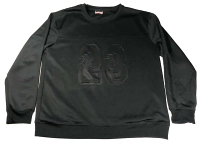 Sudadera 1738 Dynasty Para Hombres Talla 2XL Negra Tributo #23 Cuello Redondo Mangas Largas Y2K Foto 1 de 4
