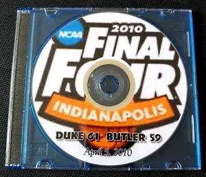 2010 NCAA TITLE GAME - DUKE 61 BUTLER 59 - LUCAS OIL STADIUM, INDIANAPOLIS - DVD - Bild 1 von 1