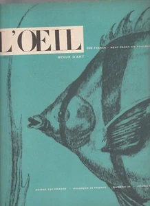 L'OEIL - Revue d'Art - N° 38 - février 1958 - Bild 1 von 1