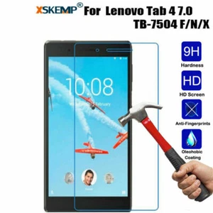 2Pcs Lenovo Tab 4 7.0 7504F/N/X Tempered Glass Screen Protector Protective Film - Picture 1 of 12