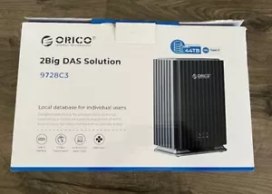 ORICO 2 Bay Type-C HDD Storage Enclosure 2.5" / 3.5" for Mac and PC DAS Solution - Picture 1 of 5