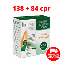 Aboca Libramed 138 + 84 Compresse - Trattamento 5 Settimane - Promo Aboca