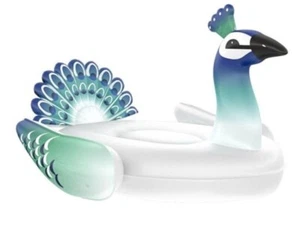 Summer ready with Peacock pool float (new in box) 59" x 41.3' X 39.3" - Picture 1 of 7