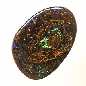 KOROIT QUEENSLAND BOULDER OPAL 32.7c GEMSTONE POLISHED CABOCHON UNSET OCA18006 - Picture 1 of 7