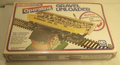 Descargador de grava de funcionamiento realista con coche de descarga de grava sellado 8204 Foto 1 de 4