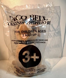 "Applaus Taco Bell sprechendes Plüschtier Chihuahua Hund mit Barett ""Viva Gorditas!"  Funktioniert - Bild 1 von 3