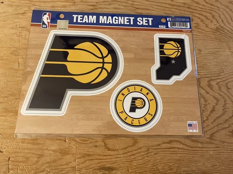 Indiana Pacers 3 Piece Team Magnet Set Rico Industries Cover