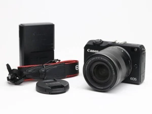 【TOP+】Canon EOS M2 EF-M 18-55mm F3.5-5.6 IS STM Objektiv Kit schwarz aus Japan - Bild 1 von 10