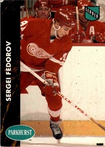 1991-92 Parkhurst Sergei Fedorov #PHC5
