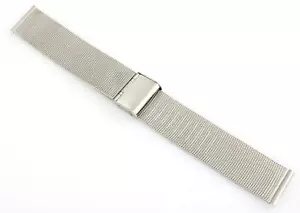 MILAN MESH STEEL MESH BAND BRACELET STRAP FOR WATCH - Picture 1 of 10