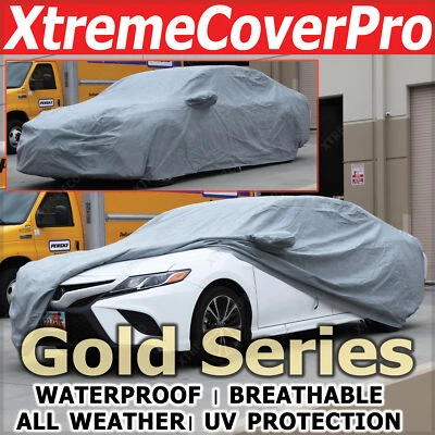 Lexus ES250 2019 2020 2021 ES300h ES350 cubierta de coche impermeable con bolsillo espejo gris Foto 1 de 4