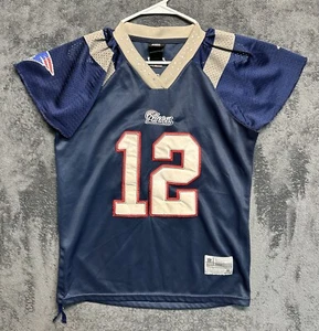 New England Patriots Tom Brady Trikot Damen XL V-Ausschnitt Strass Football NFL - Bild 1 von 10