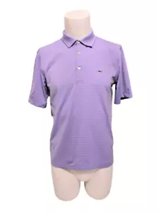 Vineyard Vines Pink Purple Polo Short Sleeve Shirt Mens Size Small - Picture 1 of 2