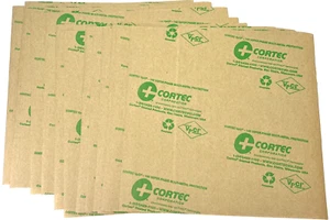 1000 Per! Cortec VpCI-146, 12 x 12" VCI Paper 35 lb. Sheets Bulk Rust Prevention - Picture 1 of 7