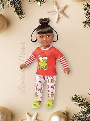 My Life As Grinch Sleepover 18'' Doll, Brunette, Green Eyes My Life As Grinch Sleepover 18'' Doll, Brunette, Green Eyes