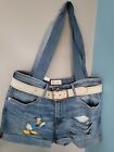 Denim short bag embroider Donald Made with new trousers size34