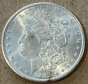 1902-O Morgan Silver Dollar Uncertified A6 - Picture 1 of 4